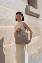 Bolso Bandolera Soleil - Gris Claro