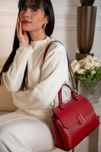 Bolso Bandolera Ciara - Burdeos