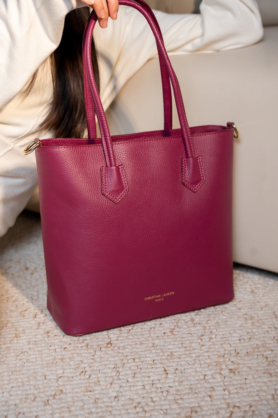Mary Handbag - Burgundy