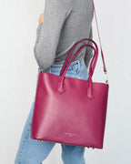 Mary Handbag - Burgundy