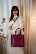 Mary Handbag - Burgundy