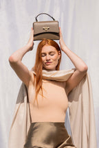 Bolso De Mano Mathilde - Taupe