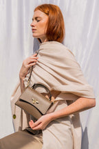 Bolso De Mano Mathilde - Taupe