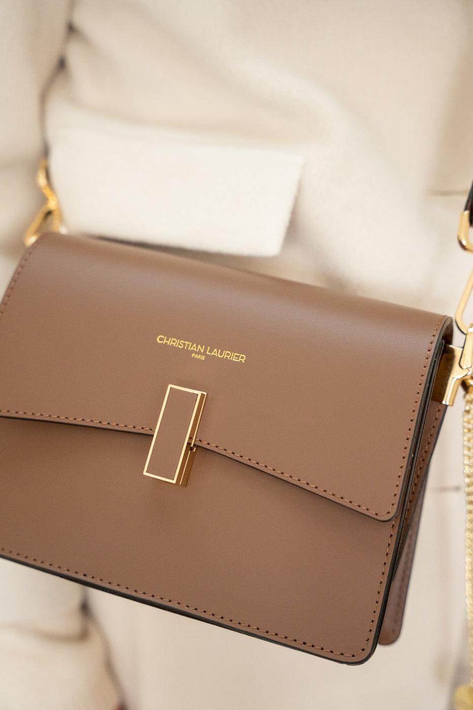 Bolso Bandolera Mini Emma - Taupe