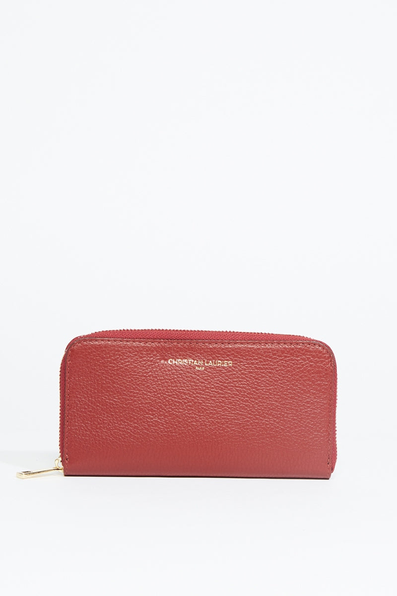 Hania Wallet - Dark Red