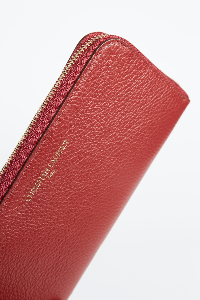Hania Wallet - Dark Red
