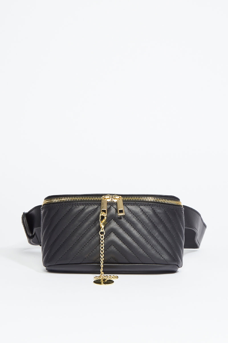 Manel Belt Bag - Black
