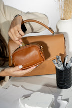 Tamar Coin Purse - Camel