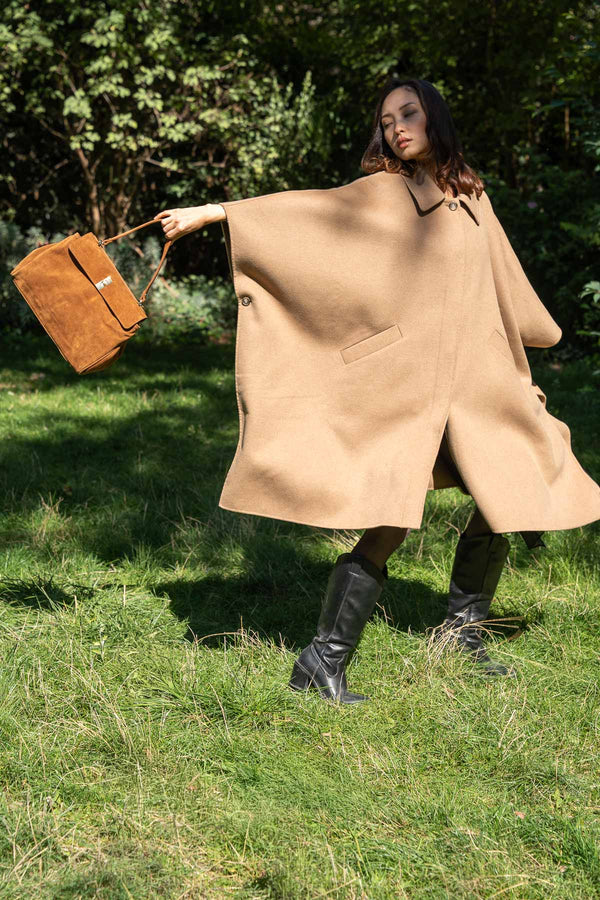 Sac Porte Epaule Ami - Camel