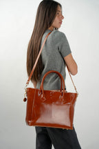 Bolso Al Hombro Aurora - Camel