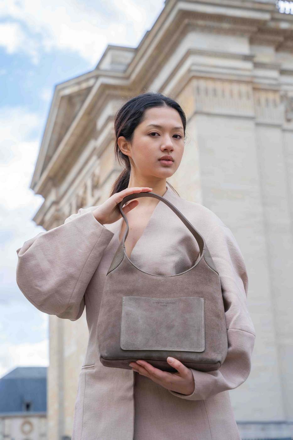 Calma Shoulder Bag - Taupe