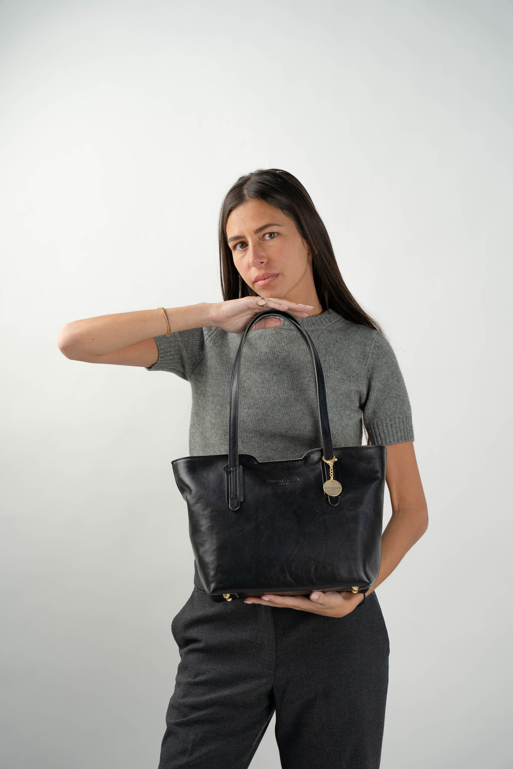 Bolso de Hombro Eden - Negro