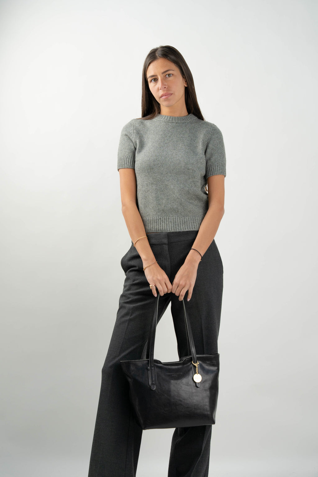 Bolso de Hombro Eden - Negro