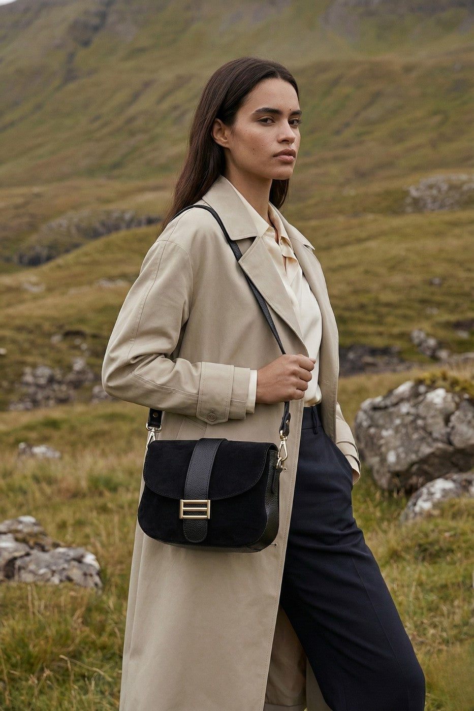 Sac A Bandouliere Noche - Noir