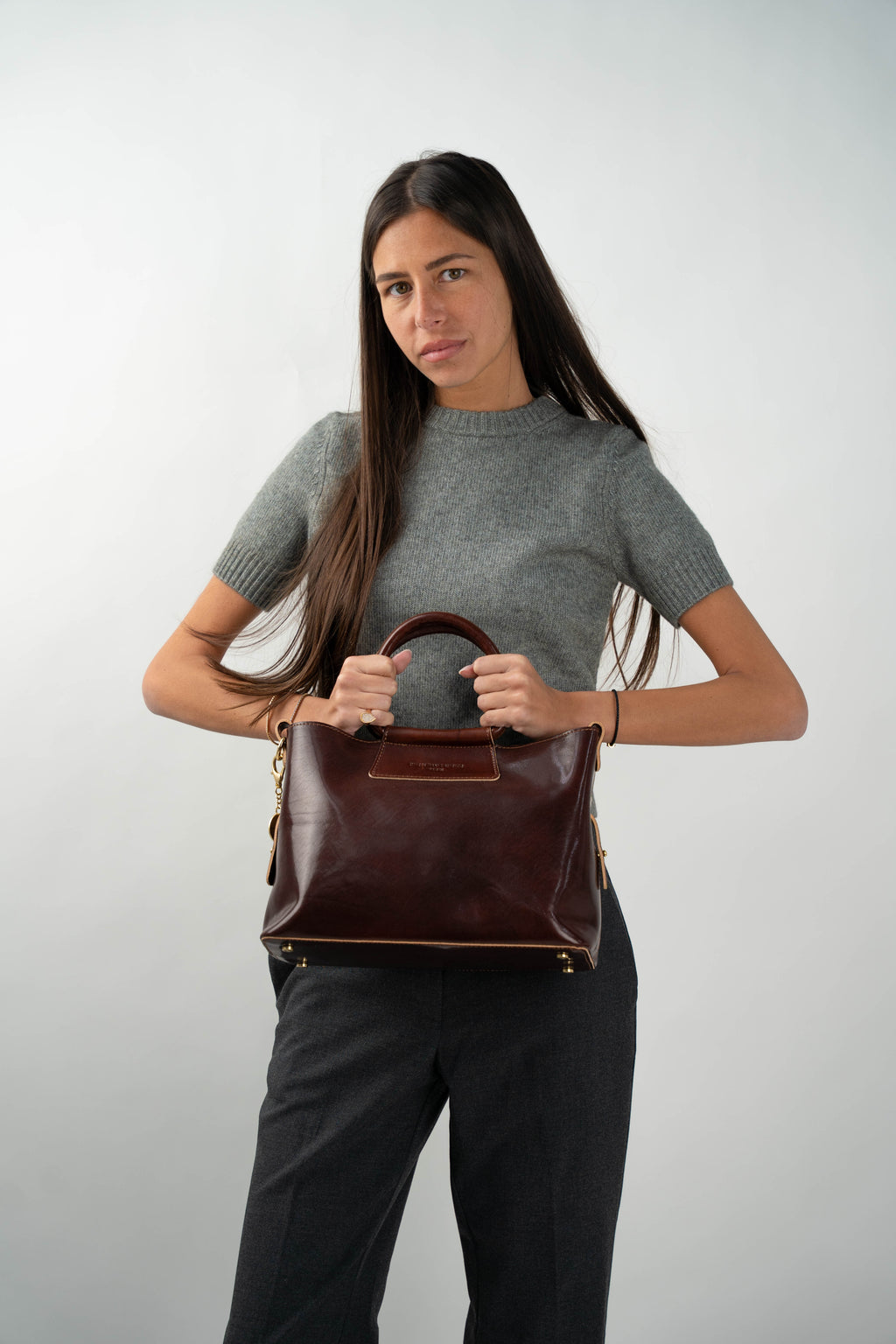 Bolso Bandolera Savannah - Marrón