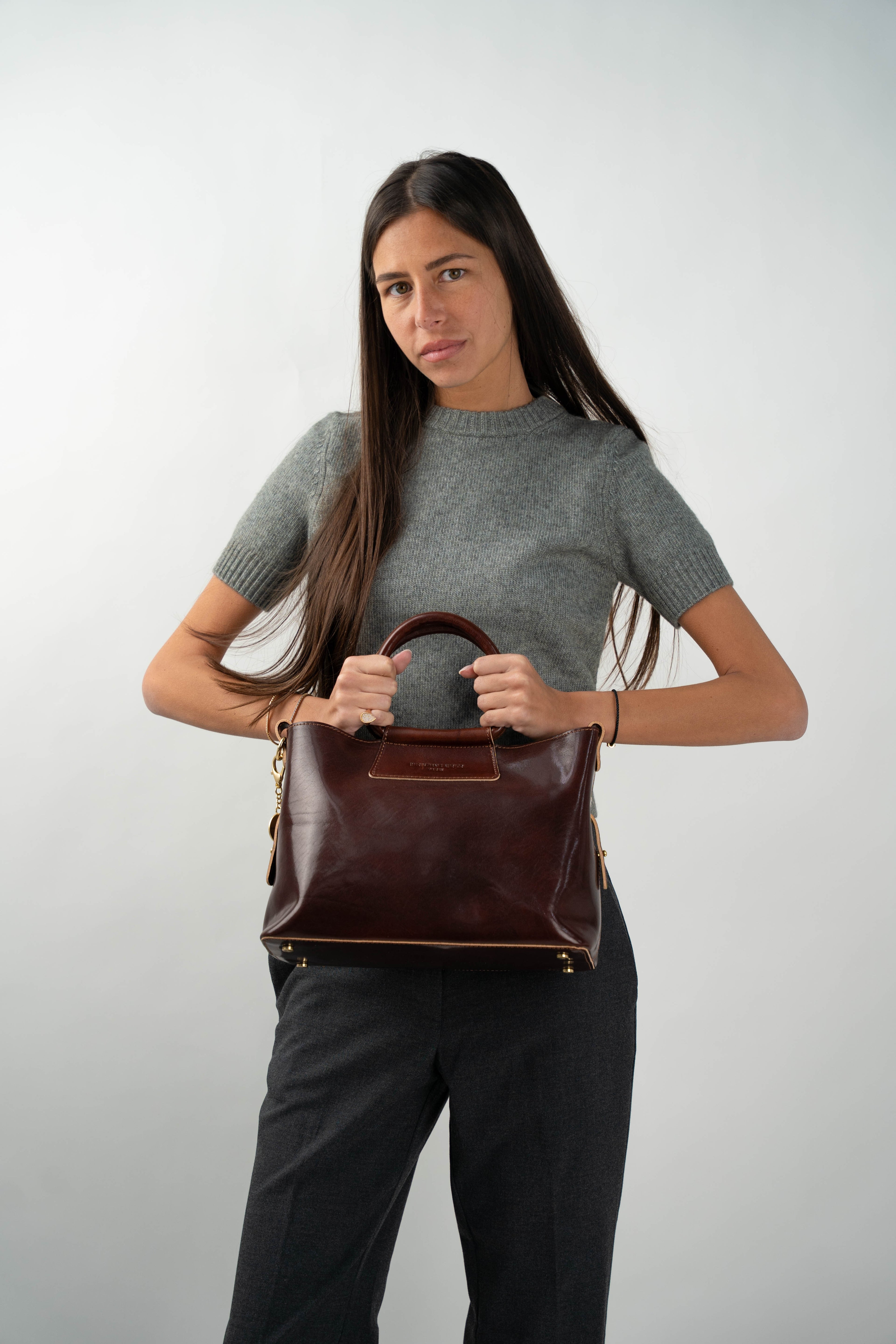 Bolso Bandolera Savannah - Marrón