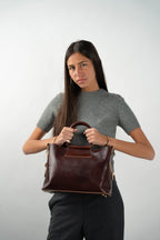 Bolso Bandolera Savannah - Marrón