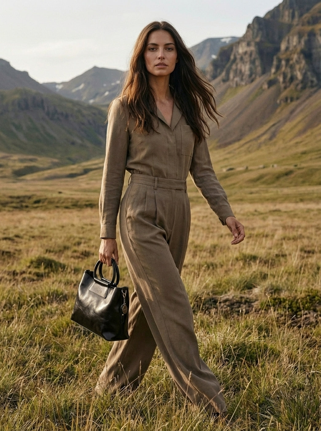 Sac A Bandouliere Savannah - Noir
