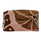 Trousse De Toilette À Motifs Brodés - Rose