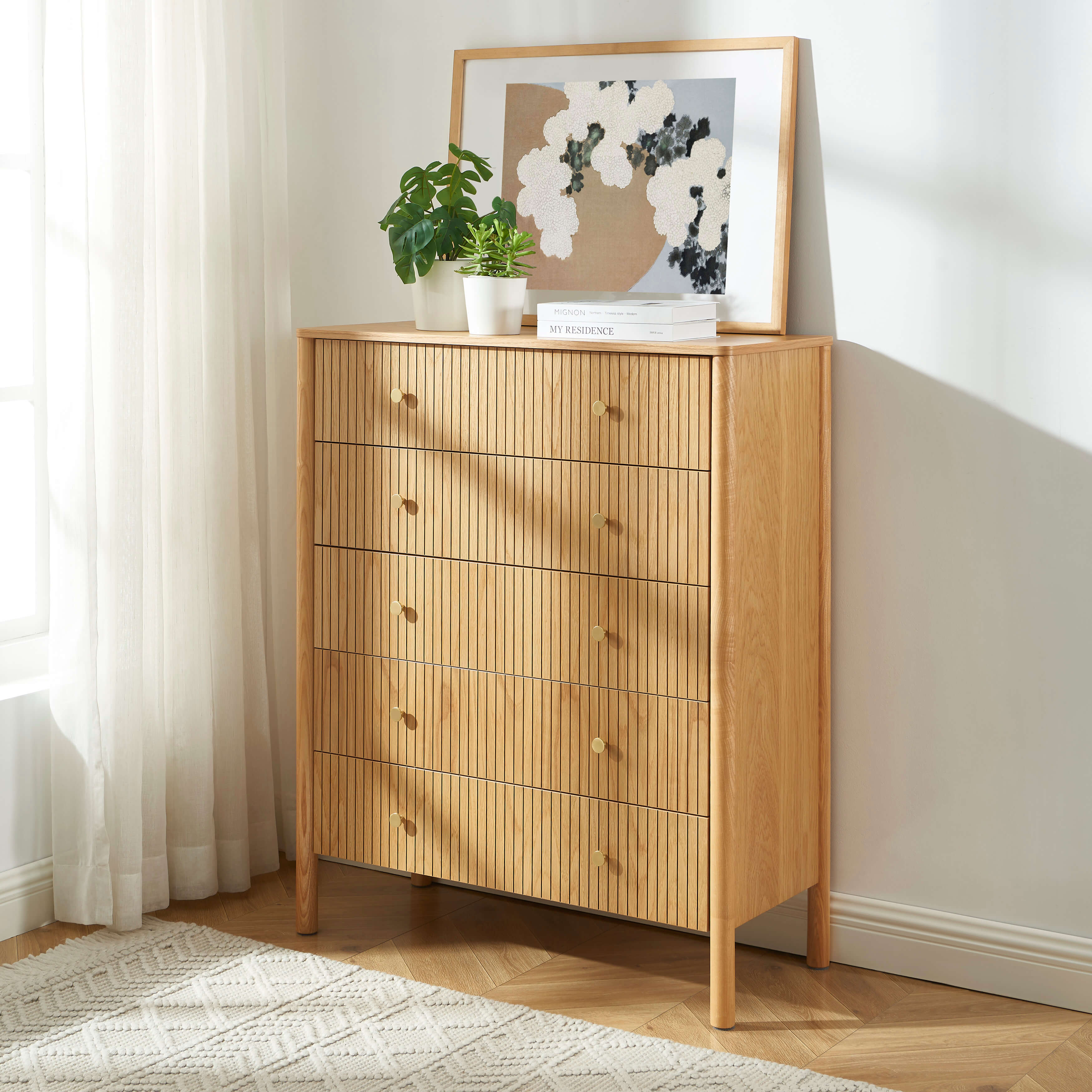 Cleo - Commode - Placage Chêne