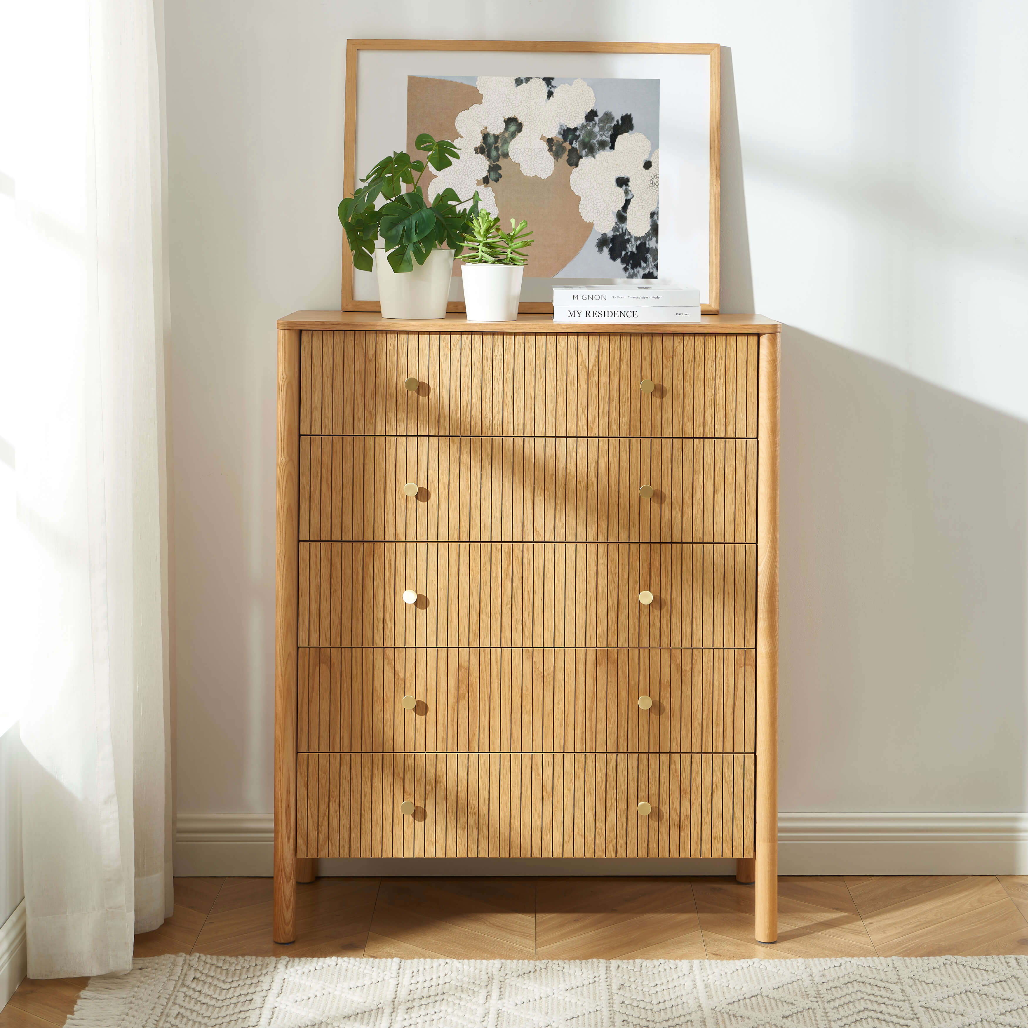 Cleo - Commode - Placage Chêne