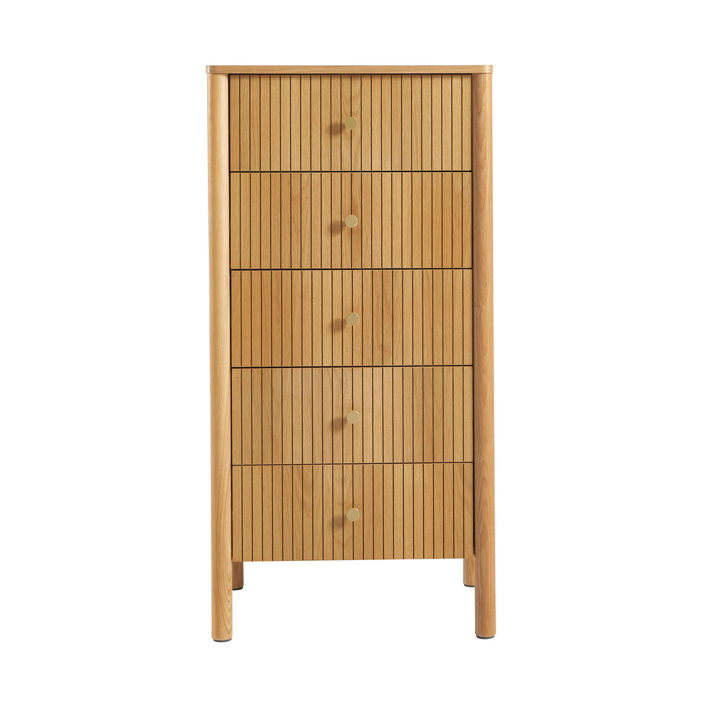 Cleo - Chest of Drawers - Oak Veneer