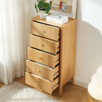 Cleo - Chest of Drawers - Oak Veneer