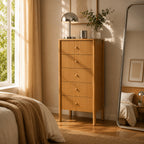 Cleo - Chest of Drawers - Oak Veneer