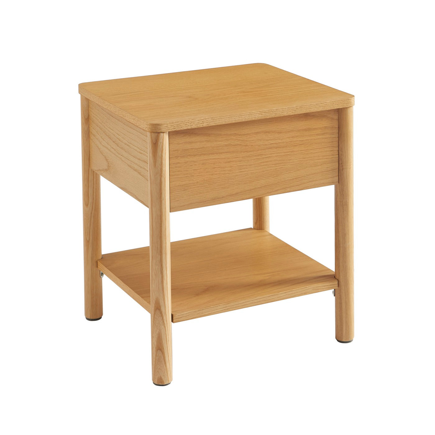 Cleo - Bedside Table - Oak Veneer