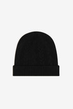 4-Ply Beanie - Cleo - Black