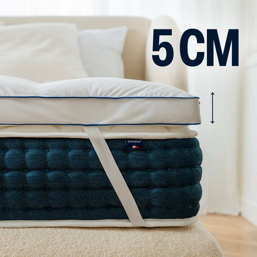 Surmatelas Cloud - fibre de polyester - 5cm