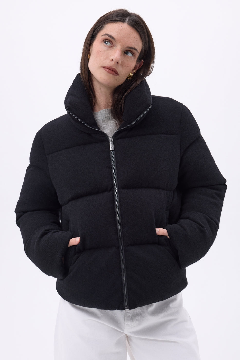 Doudoune Manches Longues Cloud - Noir - Femme