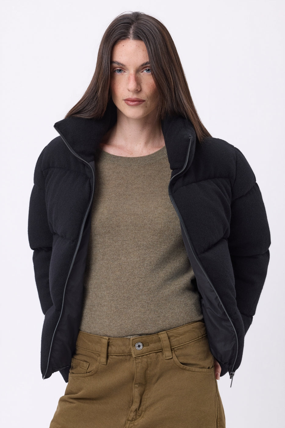 Doudoune Manches Longues Cloud - Noir - Femme