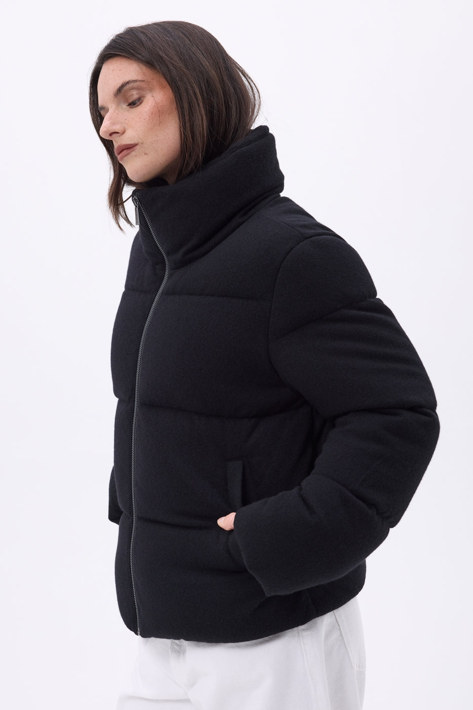 Doudoune Manches Longues Cloud - Noir - Femme