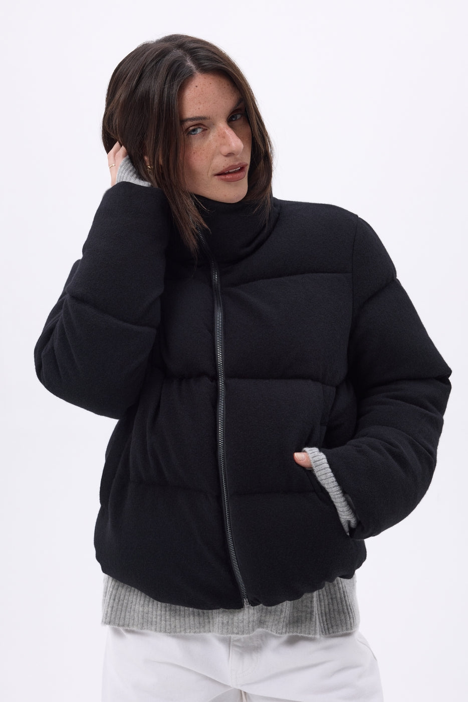Doudoune Manches Longues Cloud - Noir - Femme