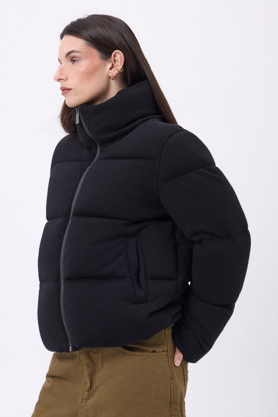Doudoune Manches Longues Cloud - Noir - Femme