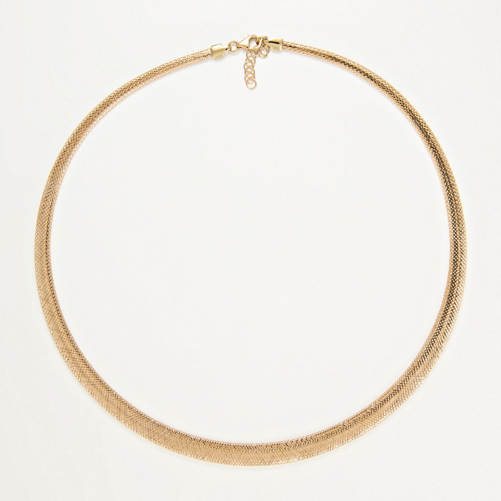 Collar “Sparkling” Diámetro 0,7 Oro amarillo 375/1000 - Oro amarillo 375/1000