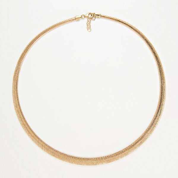 Collar “Sparkling” Diámetro 0,7 Oro amarillo 375/1000 - Oro amarillo 375/1000