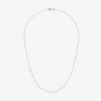 Collier "Sunshine" Diamants 0,22/7 - Or Blanc
