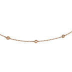 Collier "Sunshine" Diamants 0,22/7