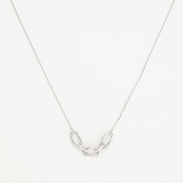 Collier "Sorina" D0,13/24 - Or Blanc
