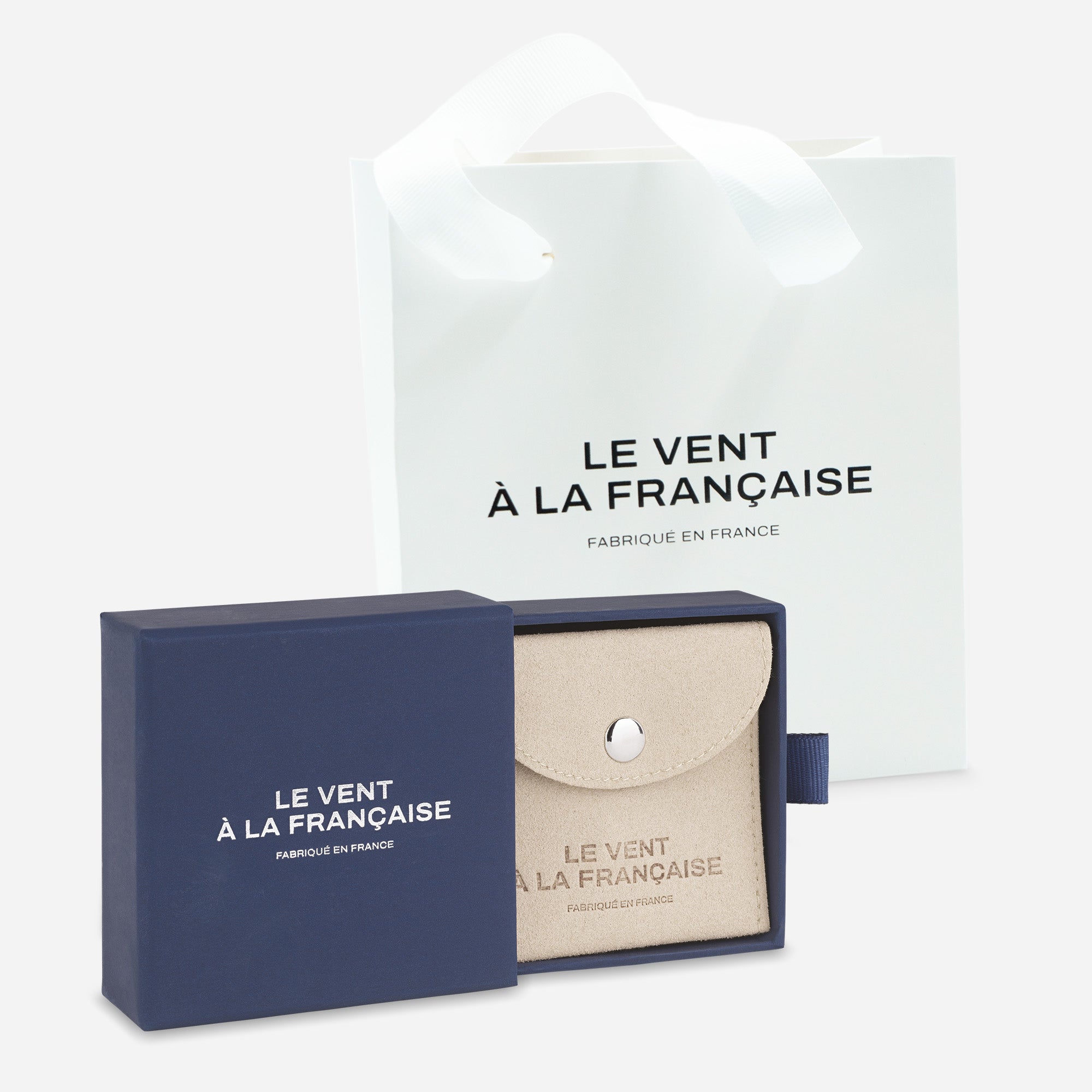 Coffret Et Sac Le Vent À La Française - Bleu & Blanc
