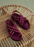 Colibri Suede Sandals - Purple