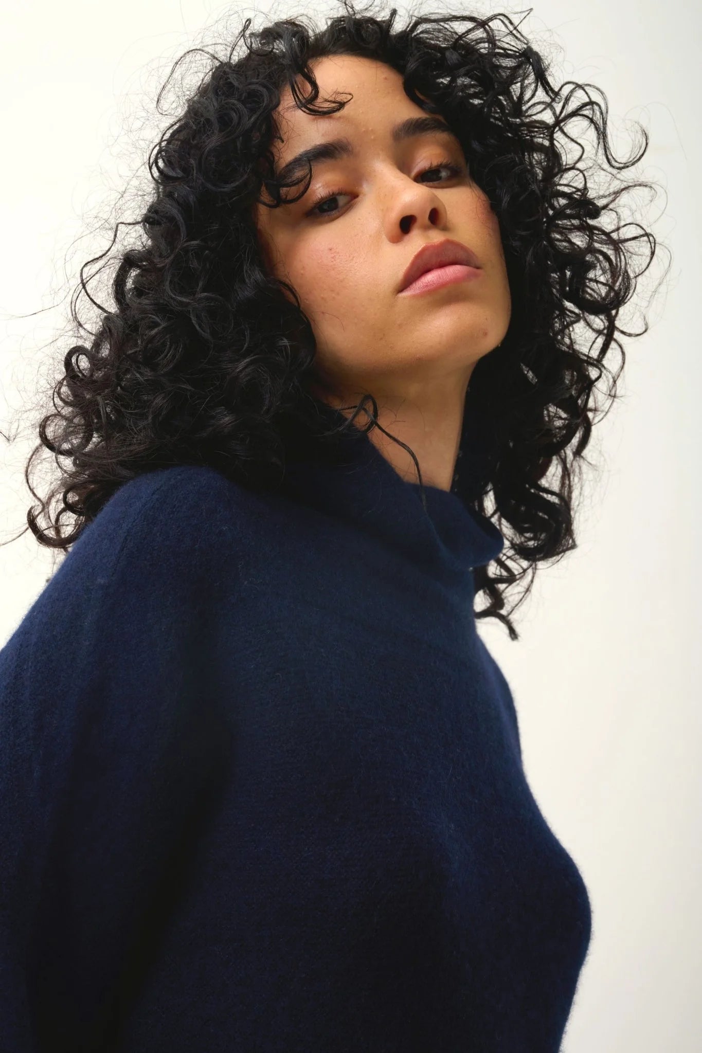 Jersey de cuello alto - Collin - Navy