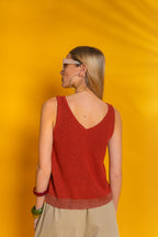 Top - Carmine - Cayenne