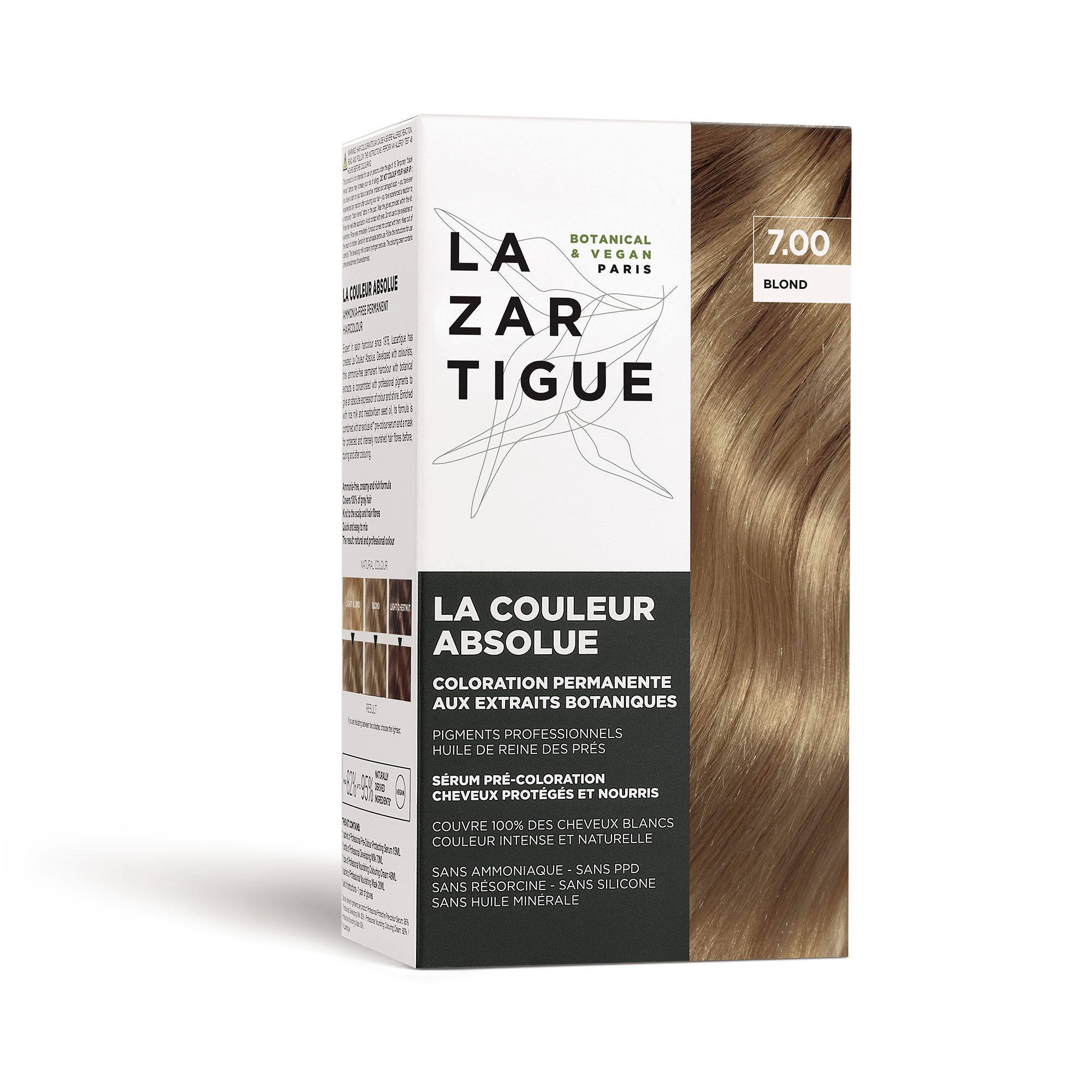 La Couleur Absolue 7.00 Rubio - Coloración Permanente con Extractos Botánicos