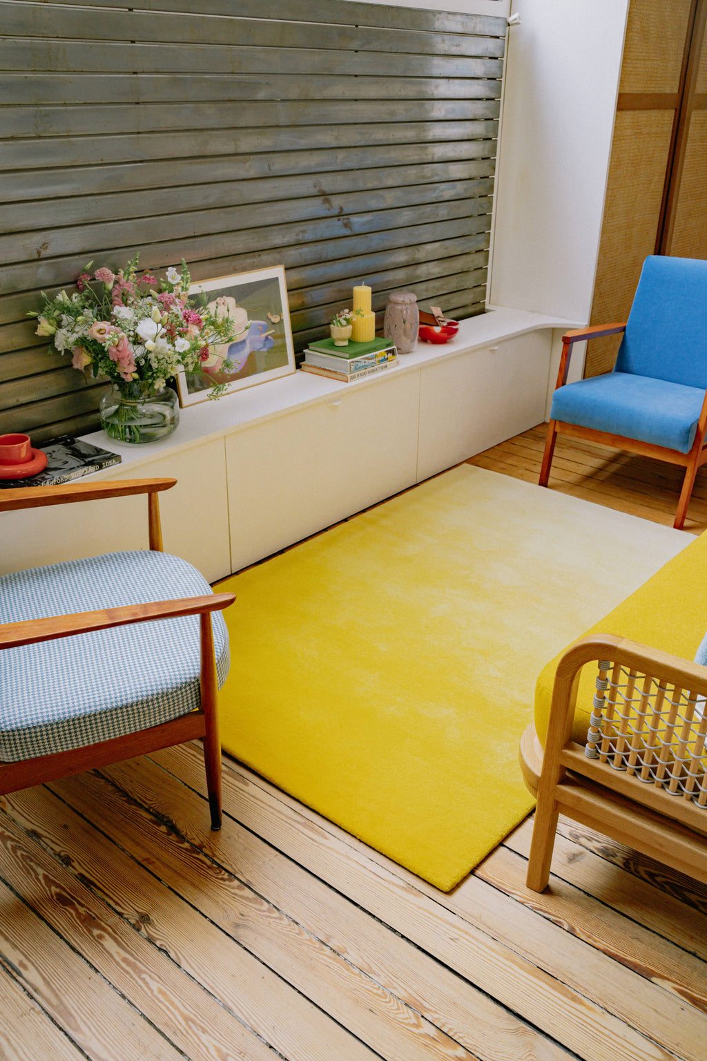 Yellow Bright - Tapis - Laine