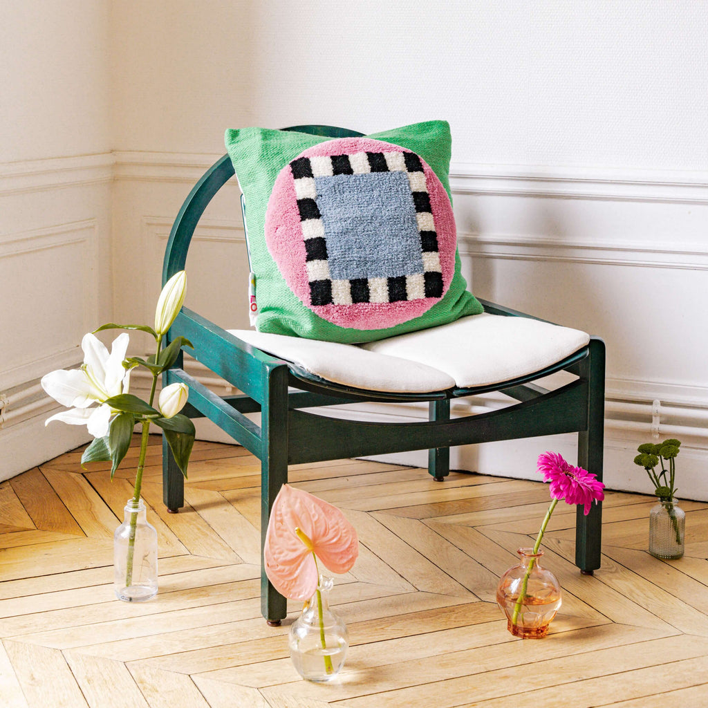 Chinese Service - Coussin - Laine