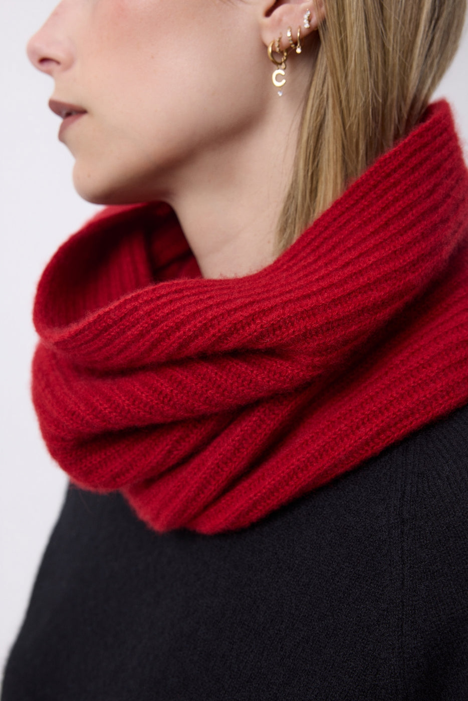 Neck Warmer - Bordeaux Red - Unisex