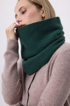 Schlauchschal Stehkragen Col - Flaschengrün - Unisex
